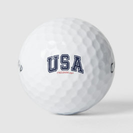 Pelotas De Golf 'USA Freedom 250' Aniversario 250 de América 4 de