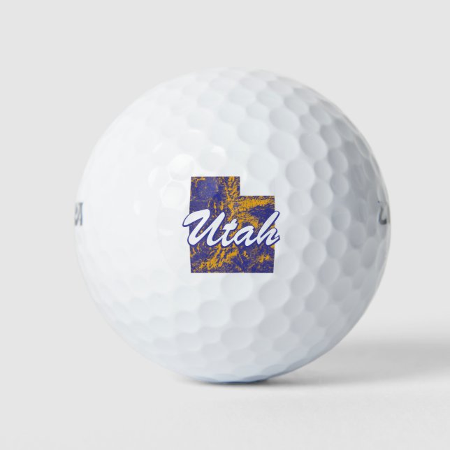 Pelotas De Golf Utah (Anverso)