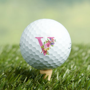 Pelotas De Golf V Floral