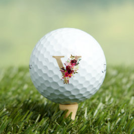 Pelotas De Golf V Floral