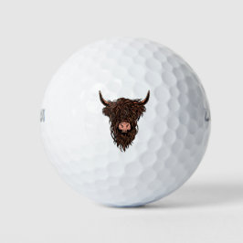 Pelotas De Golf Vaca Altlandesa Escocesa
