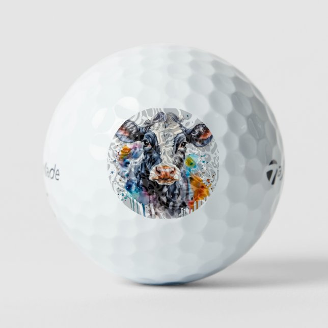 Pelotas De Golf vacas (Anverso)