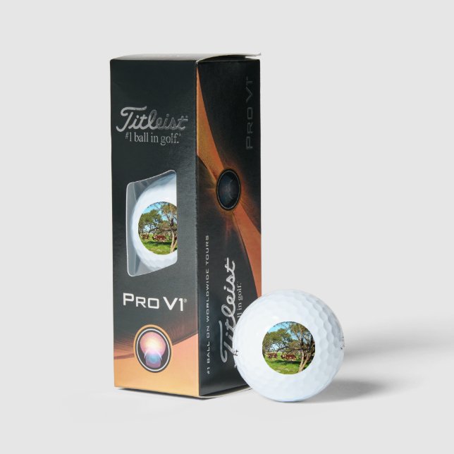 Pelotas De Golf Vacas De La Cordillera, (Embalaje)