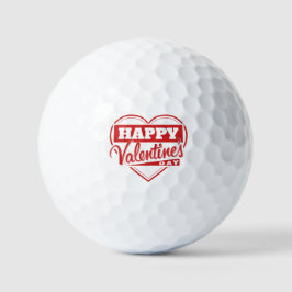 Pelotas De Golf Valentine's Day