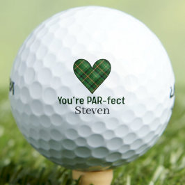 Pelotas De Golf Valentine's Day Gift Husband, Heart PAR-fect Love