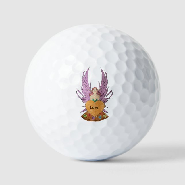 Pelotas De Golf Valentines Faerie (Anverso)