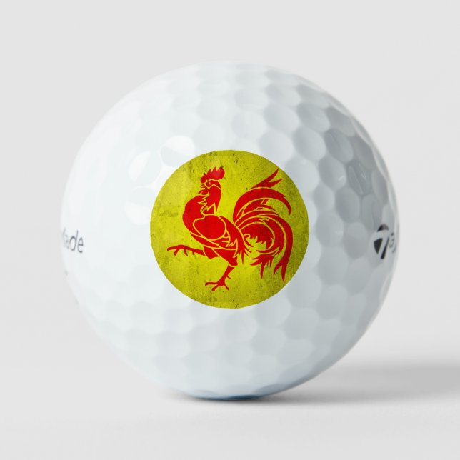 Pelotas De Golf Valonia (Anverso)