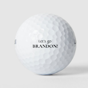 Pelotas De Golf Vamos a Brandon Funny