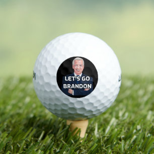 PELOTAS DE GOLF VAMOS A BRANDON JOE BIDEN GOLF BALLS