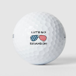 Pelotas De Golf Vamos Brandon, la divertida bandera de Biden