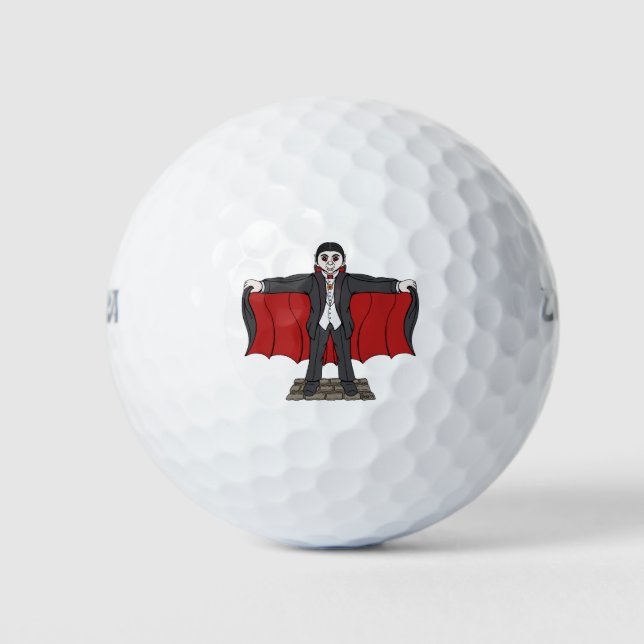Pelotas De Golf Vampiro cutáneo/dracula (Anverso)