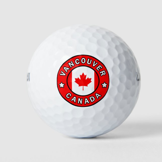 Pelotas De Golf Vancouver Canada (Anverso)