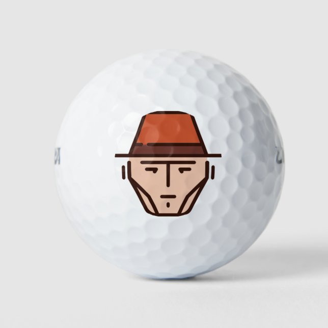 Pelotas De Golf vaquero (Anverso)