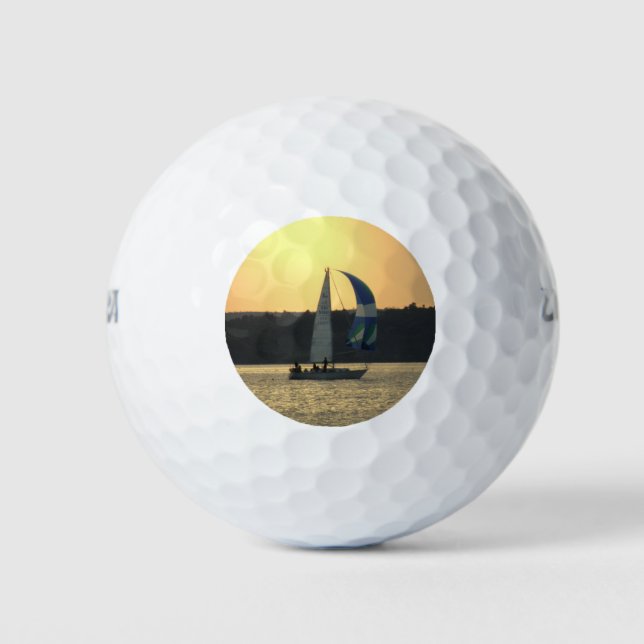 Pelotas De Golf Vela (Anverso)
