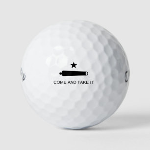 Pelotas De Golf ¡Ven Y Tómalo! Bandera de batalla del estado de Te