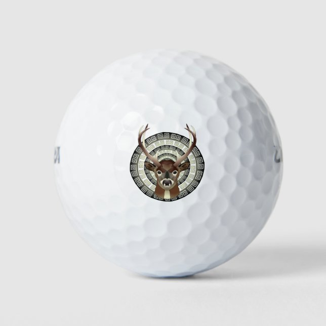 Pelotas De Golf venado (Anverso)