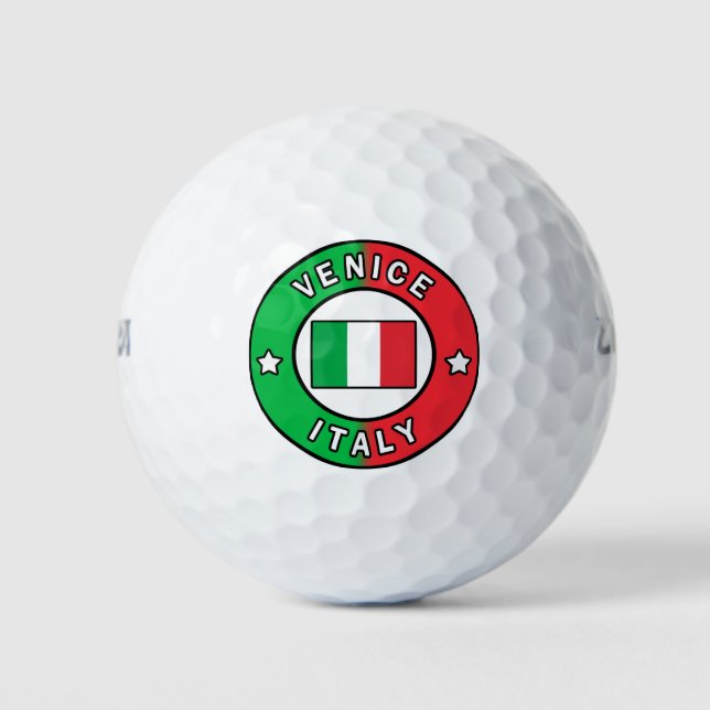 Pelotas De Golf Venecia Italia (Anverso)