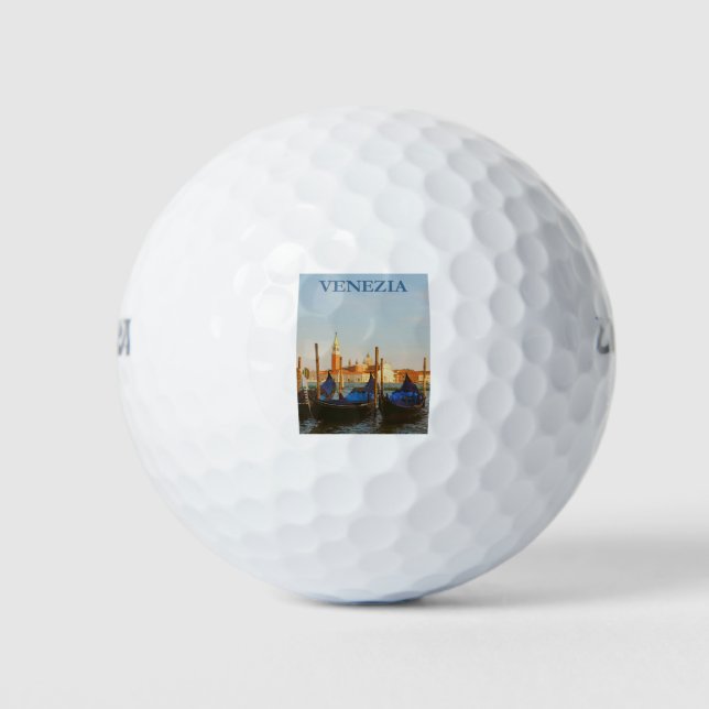 Pelotas De Golf Venecia Italia (Anverso)