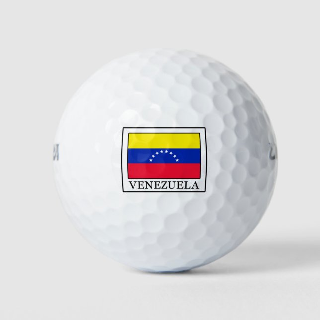 Pelotas De Golf Venezuela (Anverso)