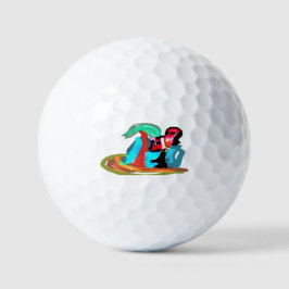 Pelotas De Golf Verano de flamenco rosa