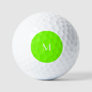 Pelotas De Golf verde fluorescente - añadir monograma