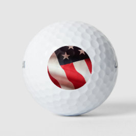 Pelotas De Golf Vertical de bandera de Estados Unidos
