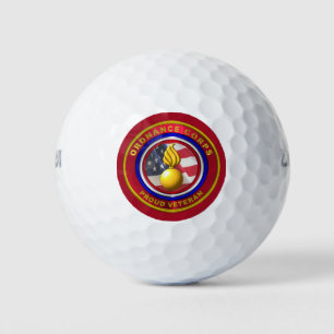 Pelotas De Golf Veterano del Cuerpo de Orden del Ejército