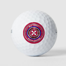 Pelotas De Golf Veterano del Ejército Orgulloso Caballero Soldado