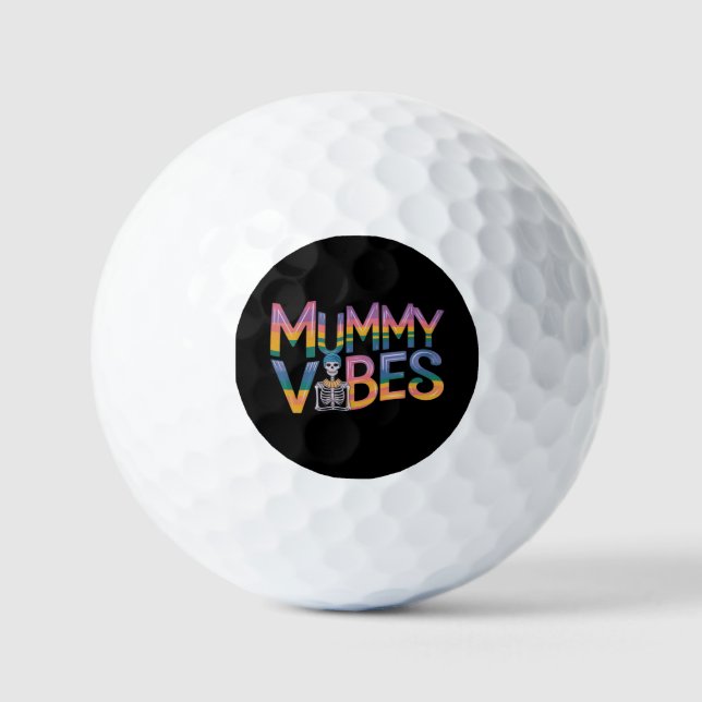 Pelotas De Golf Vibes de momia: Trae diversión estremecedora a Hal (Anverso)