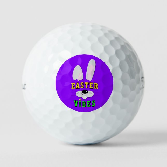 Pelotas De Golf Vibes de Pascua (Anverso)