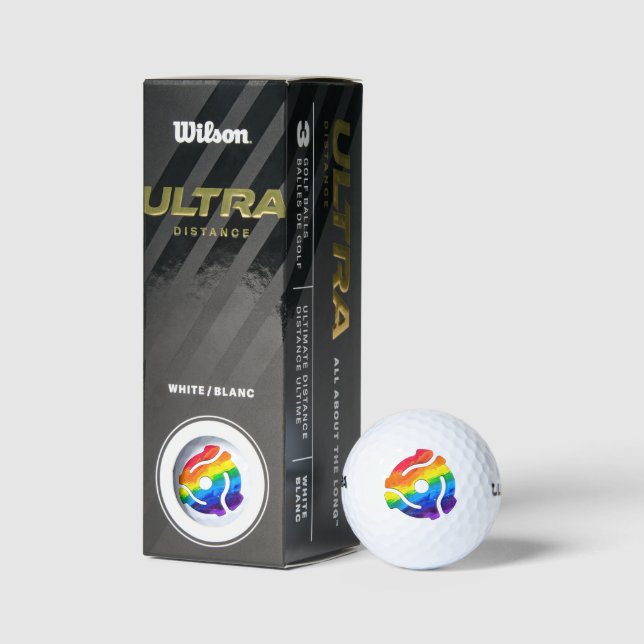 Pelotas De Golf Vibrante de adaptador de registro de 45 RPM de plá (Embalaje)