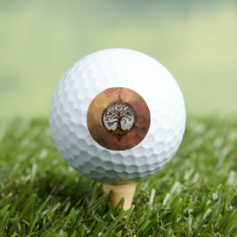 Pelotas De Golf Vida Mística del Árbol