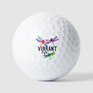Pelotas De Golf Vida vibrante - Dragonfly artístico