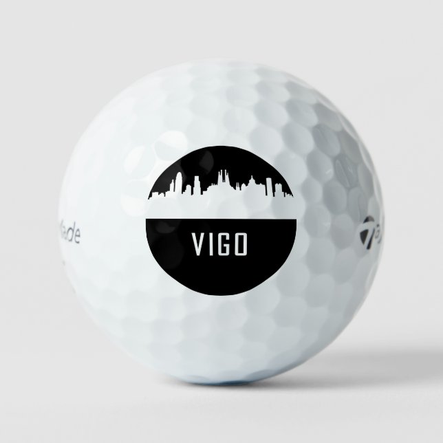 Pelotas De Golf Vigo | cities of Spain (Anverso)