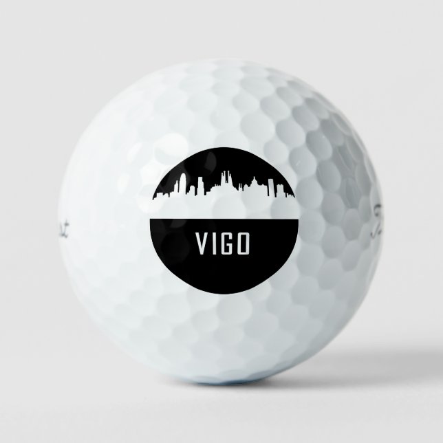 Pelotas De Golf Vigo | cities of Spain (Anverso)