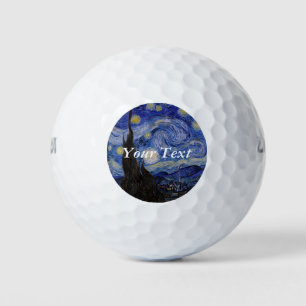 Pelotas De Golf Vincent Van Gogh - La noche estrellada