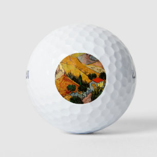 Pelotas De Golf Vincent van Gogh - Paisaje, Casa y Payaso