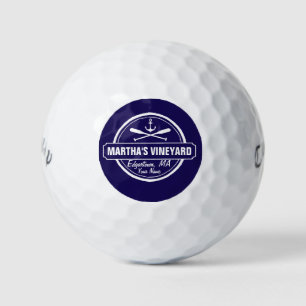 Pelotas De Golf Viñedo de Martha, ciudad de MAMÁES, nombre, ancla