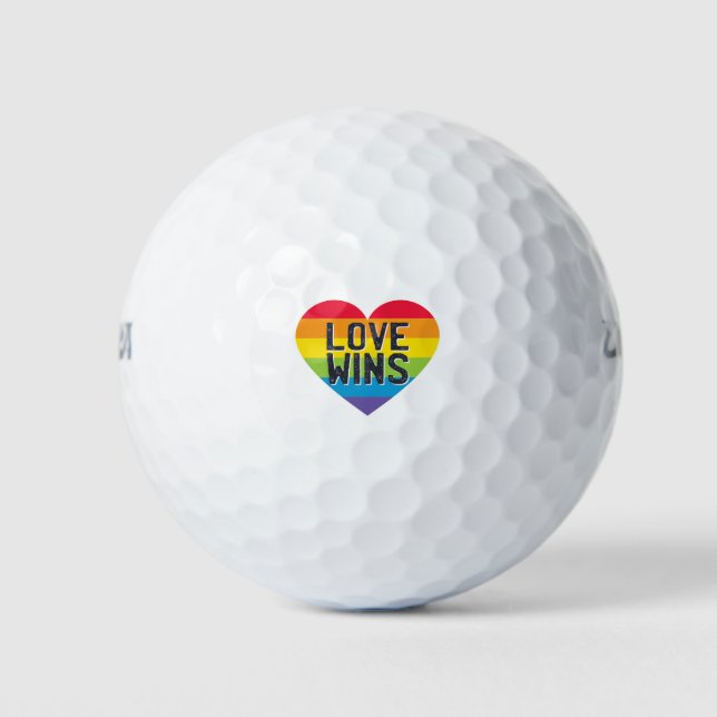 Pelotas De Golf Vinos de amor (Anverso)