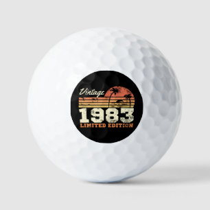 Pelotas De Golf Vintage 1983 Limited Edition 41st Birthday