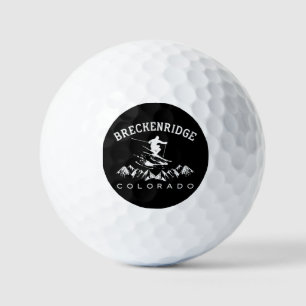 Pelotas De Golf Vintage de Breckenridge Colorado