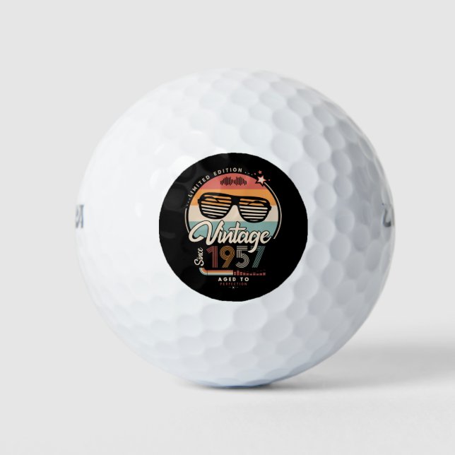 Pelotas De Golf Vintage desde 1957 (Anverso)