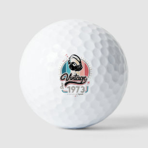 Pelotas De Golf Vintage desde audífonos de 1973