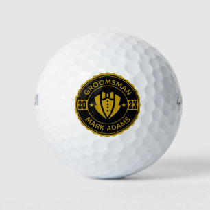 Pelotas De Golf Vintage Ronda Tuxedo Bowtie Suit Elegantes Groomsm