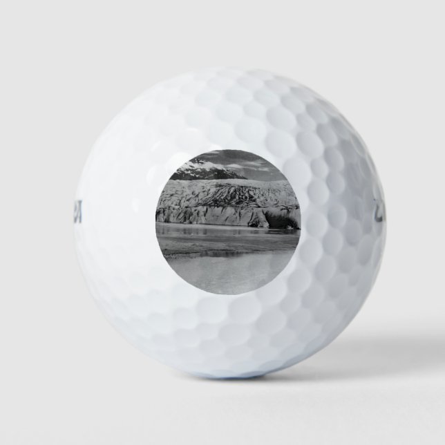 Pelotas De Golf Vintage USA Alaska Mendenhall glaciar Juneau (Anverso)