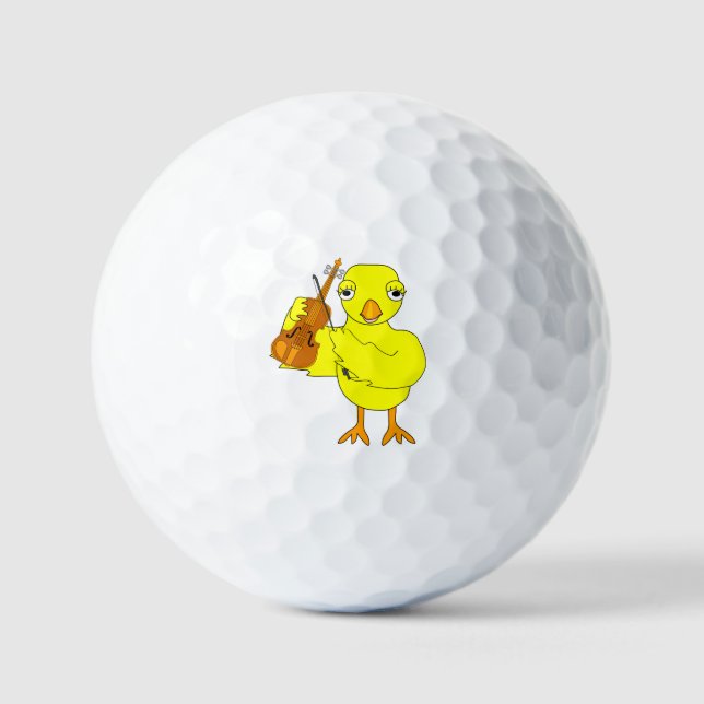 Pelotas De Golf Violin Chick (Anverso)