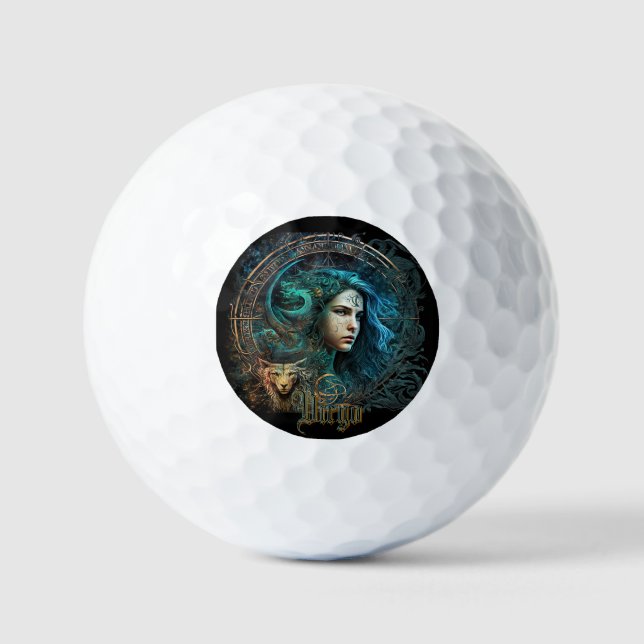 Pelotas De Golf Virgo (Anverso)