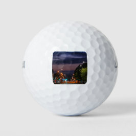 Pelotas De Golf Vista nocturna de Tokio