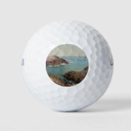 Pelotas De Golf Vistas al mar (paisaje costero) (mar)
