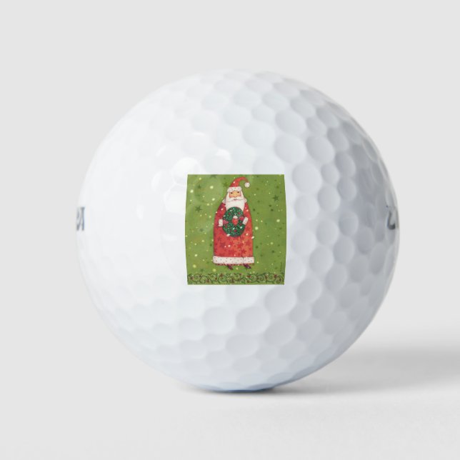 Pelotas De Golf VIV77 Green Santa.tif (Anverso)